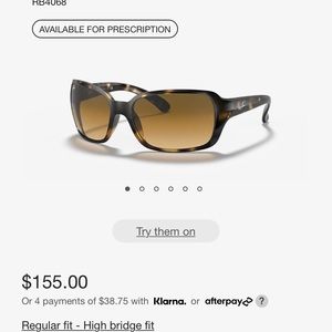 Ray Ban women’s sunglasses